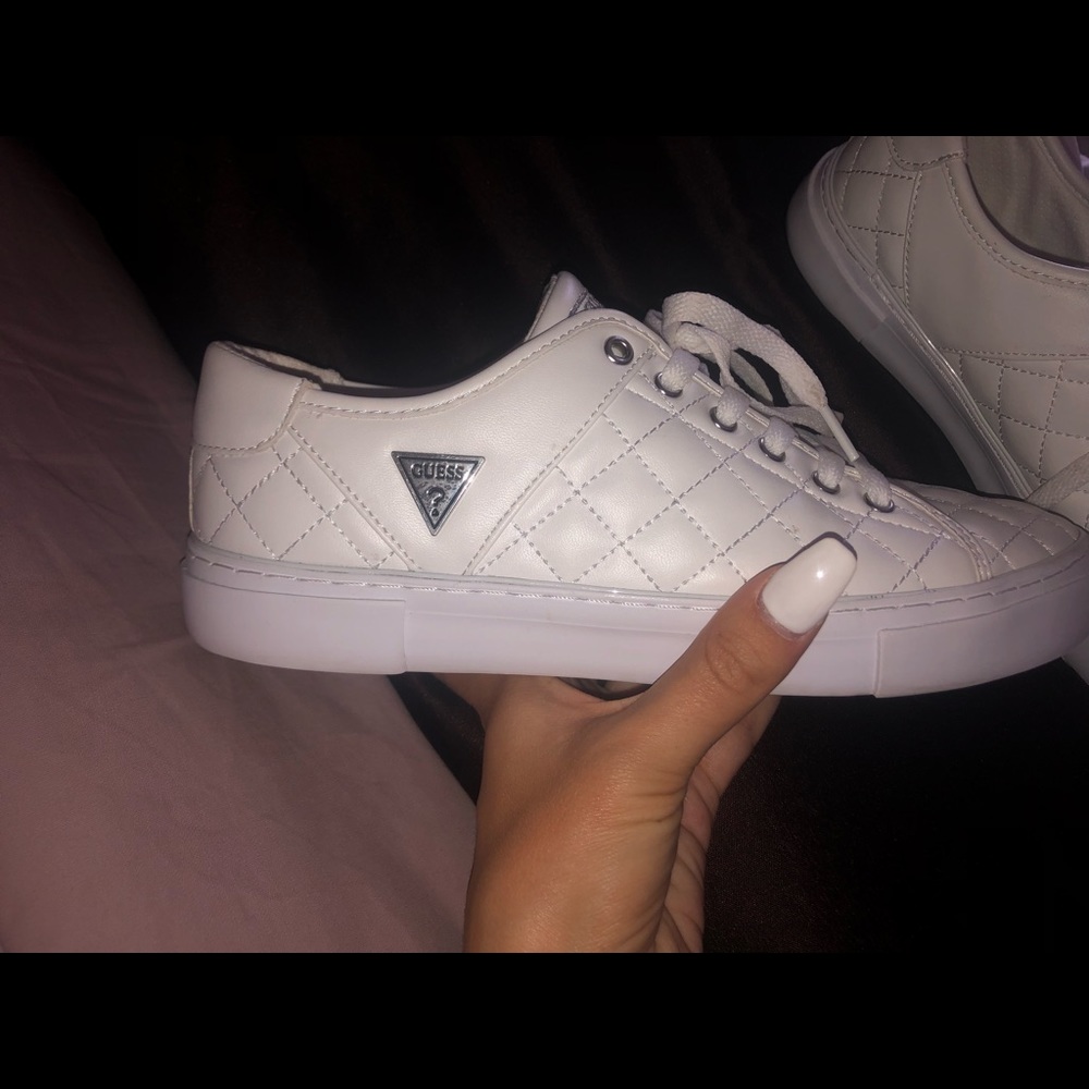White Guess Shoes